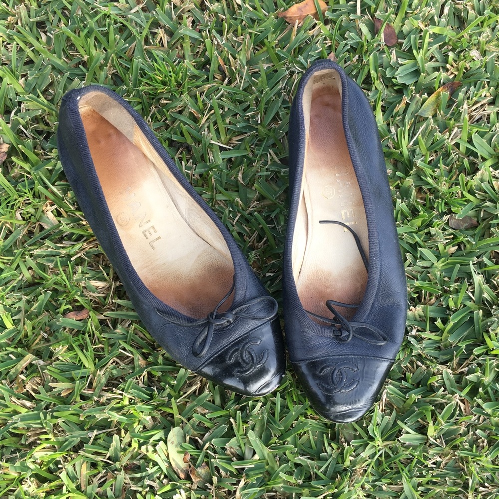 Authentic Vintage Chanel Flats